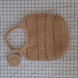 👑 3/$30 Straw Handbag